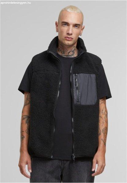 Urban Classics Sherpa Vest black