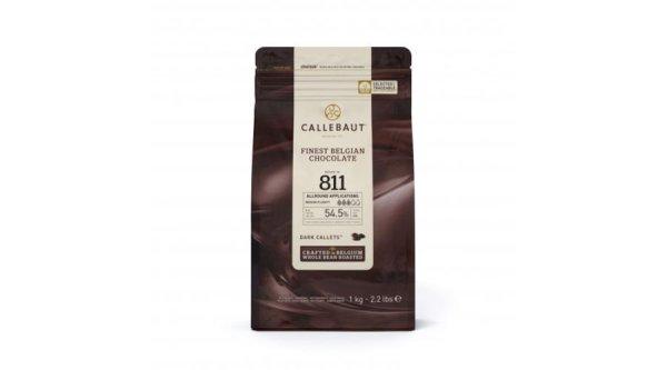 54,5% -os étcsokoládé pasztilla (korong) 1 kg Callebaut 811