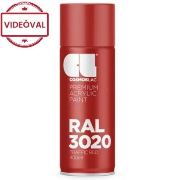 Cosmos Lac RAL LINE R3020 TRAFFIC RED 400ml