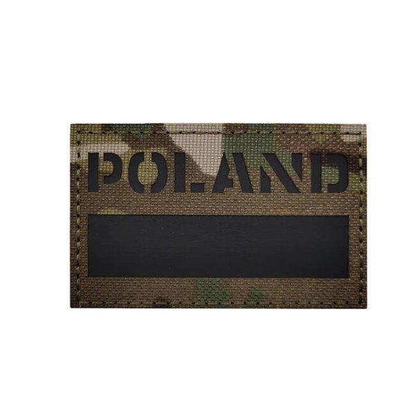 WARAGOD CP Camo patch országzászlóval, Lengyelország