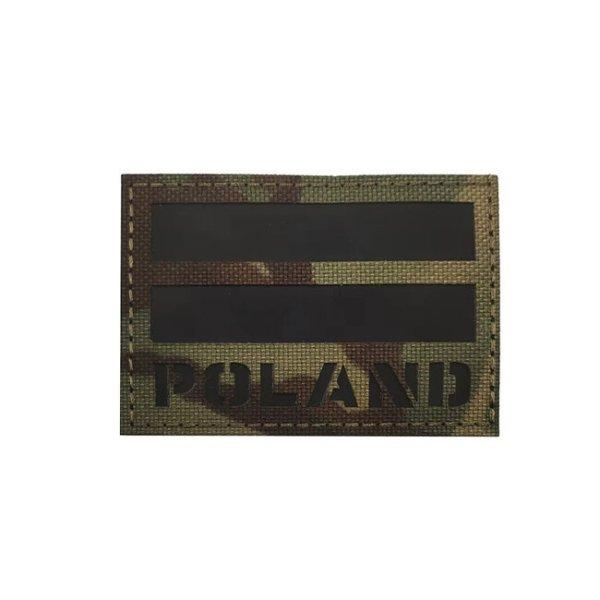 WARAGOD CP Camo patch országzászlóval, Lengyelország