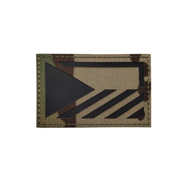 WARAGOD CP Camo patch országzászlóval, Cseh Köztársaság