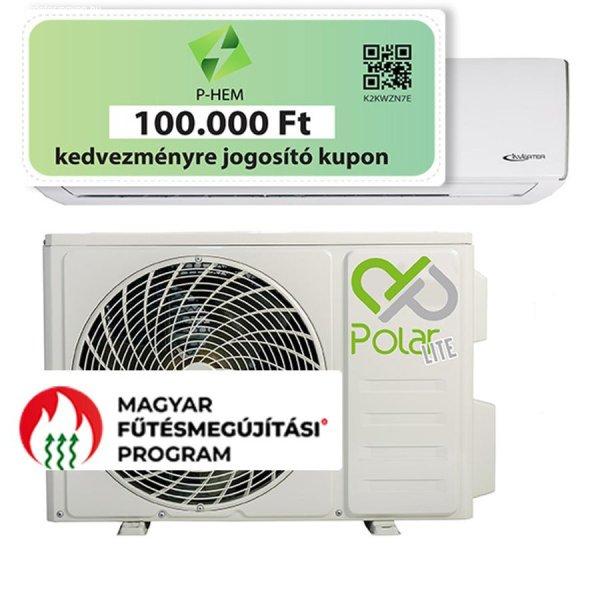 Polar Lite Inverteres Split Klíma szett 3,5 kw