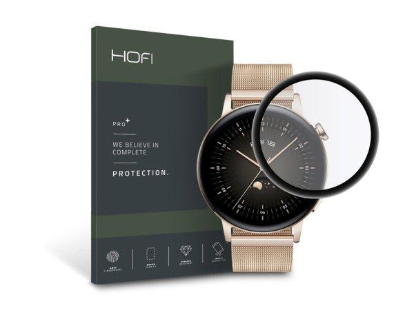 HOFI Glass Pro+ üveg képernyővédő fólia - Huawei Watch GT 3 (42 mm) -
fekete