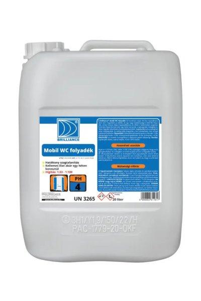 Brilliance ® Mobil WC folyadék 20 liter 