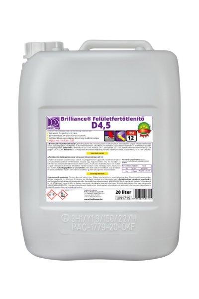 Brilliance ® Felületfertőtlenítő D4,5 20 liter