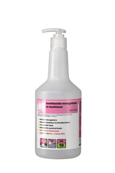 Brilliance ® Üres adagoló flakon pumpával 750 ml fertőtlenítős mosogató
és tisztítószerhez 