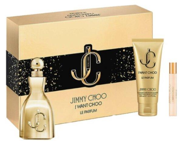 Jimmy Choo I Want Choo Le Parfum - EDP 100 ml + testápoló 100 ml + EDP
7,5 ml