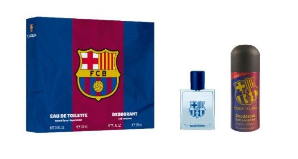 EP Line FC Barcelona - EDT 100 ml + dezodor spray 150 ml