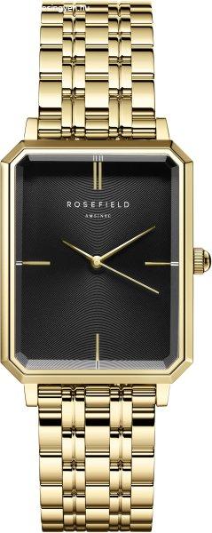 Rosefield The Elles Black Sunray Steel Gold OBSSG-O47