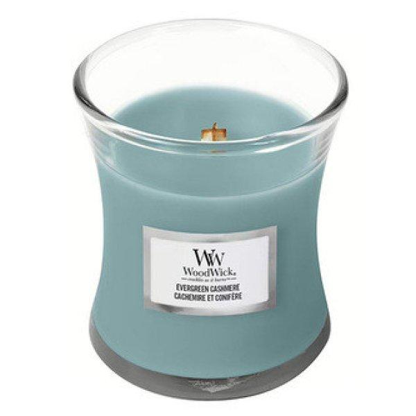 WoodWick Illatgyertya váza Evergreen Cashmere 275 g