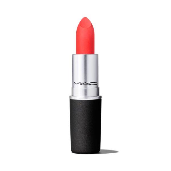 MAC Cosmetics Matt tápláló ajakrúzs Powder Kiss (Lipstick) 3
g Mandarin O