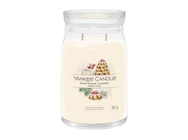 Yankee Candle Illatgyertya Signature Spun Sugar Flurries 567 g - nagy