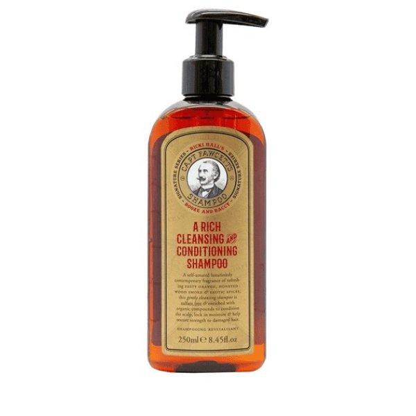 Captain Fawcett Védő hajsampon Ricki Hall`s Booze & Baccy (A Rich
Cleansing & Conditioning Shampoo) 250 ml