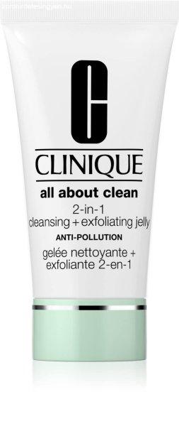 Clinique Hámlasztó tisztító gél All About Clean (2-in-1
Cleanser + Exfoliating Jelly) 150 ml