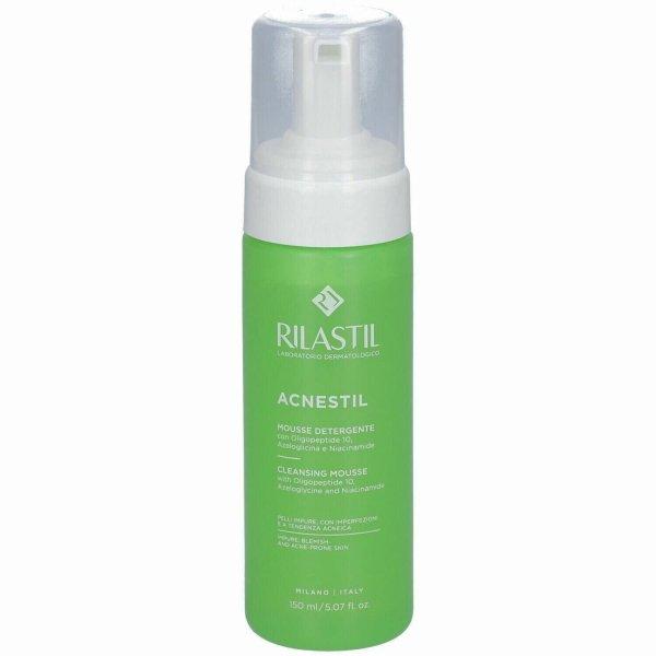 Rilastil Tisztító hab aknéra hajlamos kombinált és
zsíros bőrreAcnestil (Cleansing Mousse) 165 ml