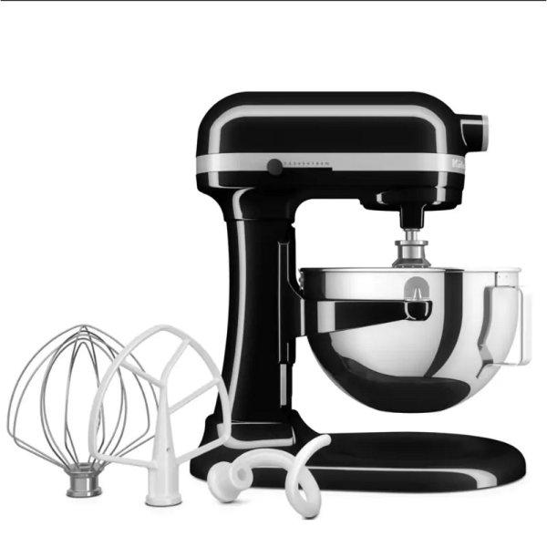 KitchenAid Heavy Duty 5KSM55SXXEBM emelőkaros robotgép 5,2L matt fekete