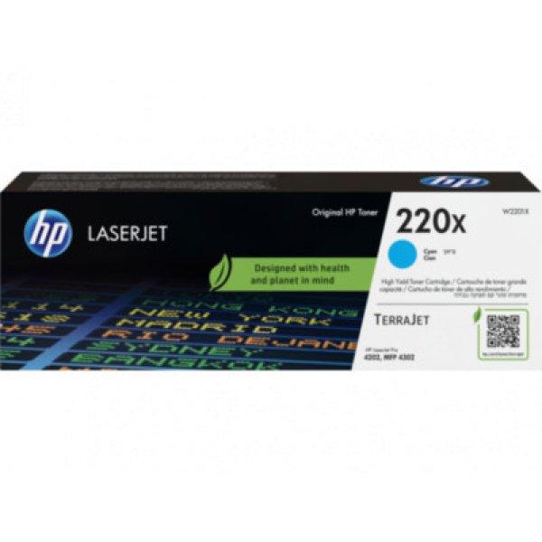 HP W2201X Toner CIÁN 5.500 oldal kapacitás No.220X