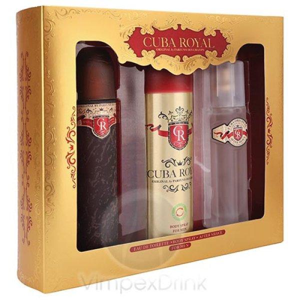 Cuba Set.3db Royal Edt100 +Af.100+Deo