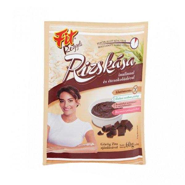 FIT reggeli Rizskása étcsokoládéval 60g /20/