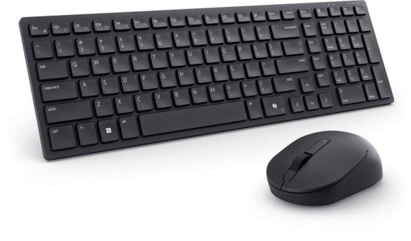 Dell KM555 Silent Wireless Keyboard and Mouse Black HU