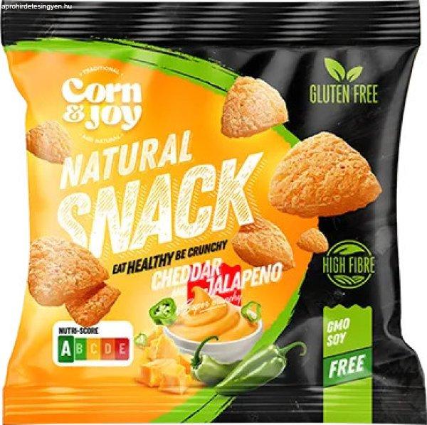 Corn Joy snack cheddar sajt-jalapeno gluténmentes 40 g