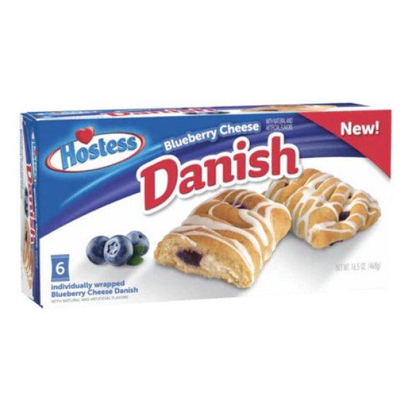 Hostess Danish Blueberry Cheese áfonyával és sajttal töltött sütemény
468g