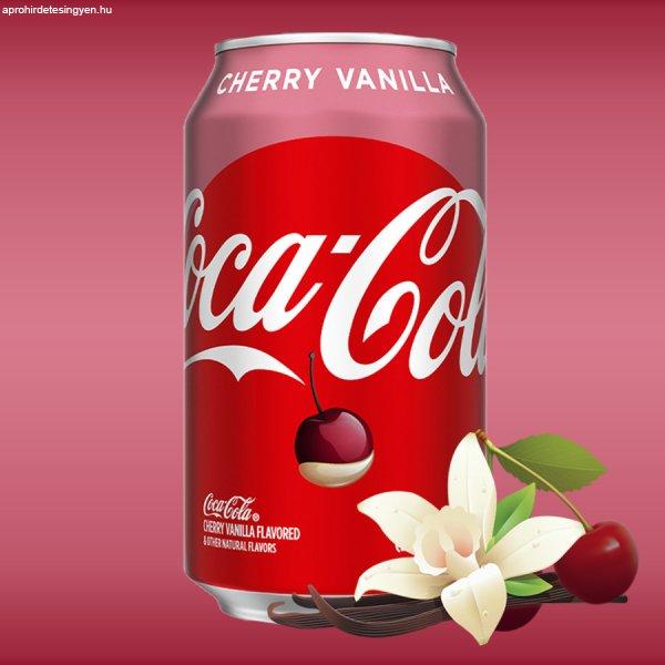 Coca-Cola Cherry Vanilla szénsavas üdítő 355ml