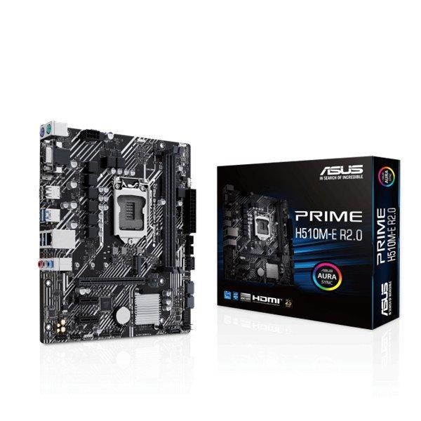 ASUS Alaplap S1200 PRIME H510M-E R2.0 INTEL H510, mATX