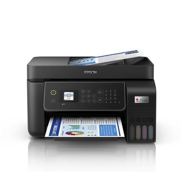 EPSON Tintasugaras nyomtató - EcoTank L5310 (A4, MFP, színes, 5760x1440 DPI,
33 lap/perc, ADF, USB/LAN/Wifi)