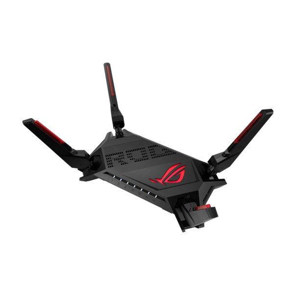 ASUS Wireless Router Dual Band AX6000 1xWAN(2.5Gbps) + 1xWAN/LAN(2.5Gbps) +
4xLAN(1Gbps) + 2 USB, ROG RAPTURE GT-AX6000