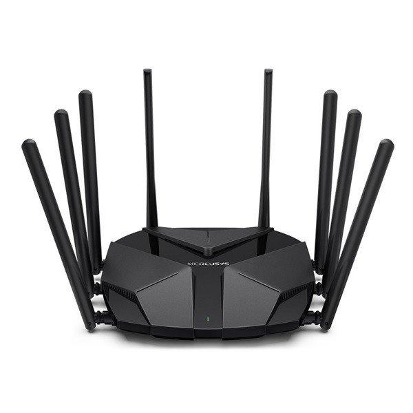 MERCUSYS Wireless Router Dual Band AX6000 1xWAN(2.5Gbps) + 3xLAN(1000Mbps),
MR90X