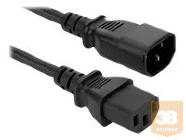 AKY AK-PC-11A Akyga Power cable extension AK-PC-11A IEC C13 / C14 250V/50Hz 5.0m