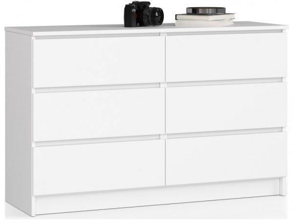 Komód - Akord Furniture K120 - fehér