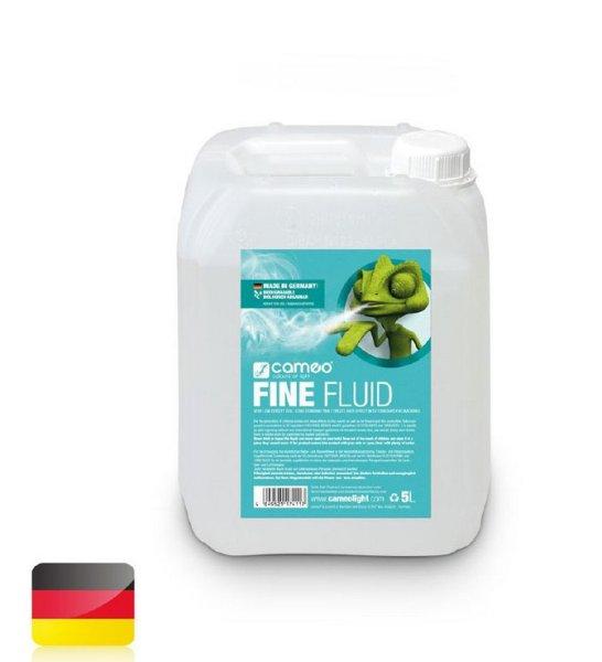 Cameo FINE FLUID 5 L füstgépekbe való folyadék nagyon alacsony sűrűségű,
finom ködhöz, nagyon hosszú szétoszlási idővel, 5 liter