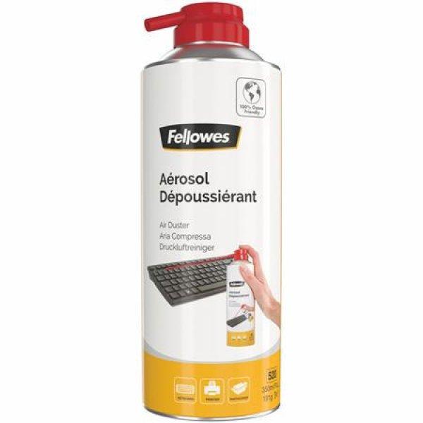 Sűrített levegős porpisztoly, HFC mentes, gyúlékony, 520 ml/350 ml,
FELLOWES