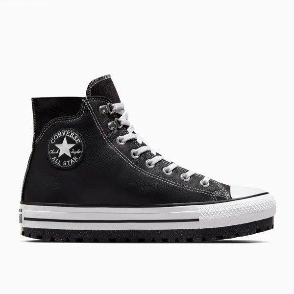 Téli Cipo CONVERSE Chuck Taylor All Star City Trek Waterproof Boot Black