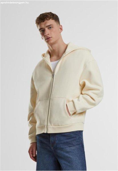 Urban Classics Fluffy Zip Hoody whitesand