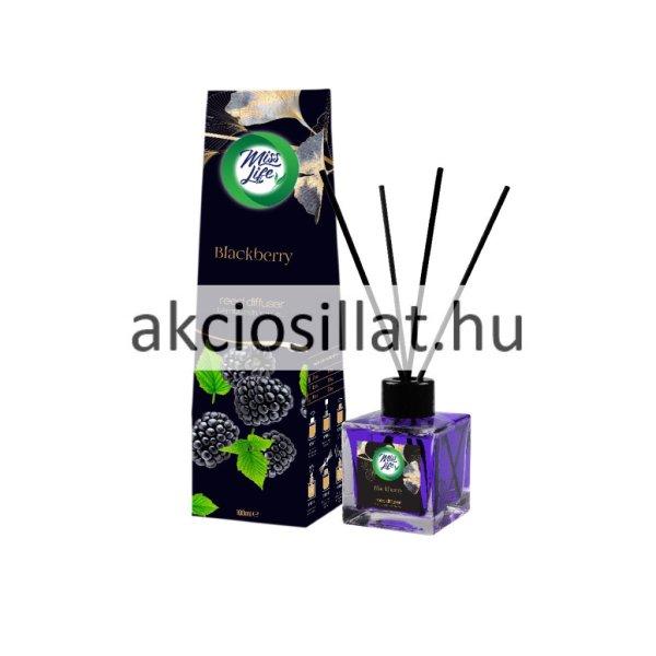 Miss Life Bamboo Pálcikás Légfrissítő Szeder illatú 100ml