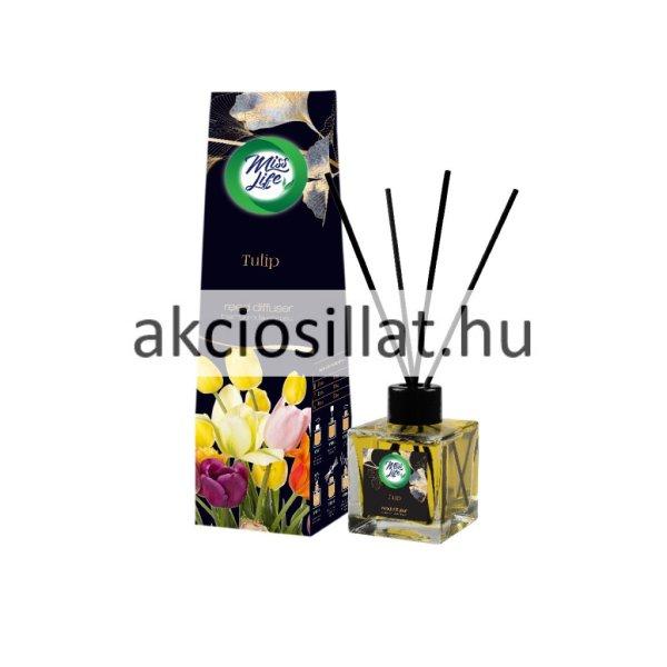 Miss Life Bamboo Pálcikás Légfrissítő Tulipán illatú 100ml