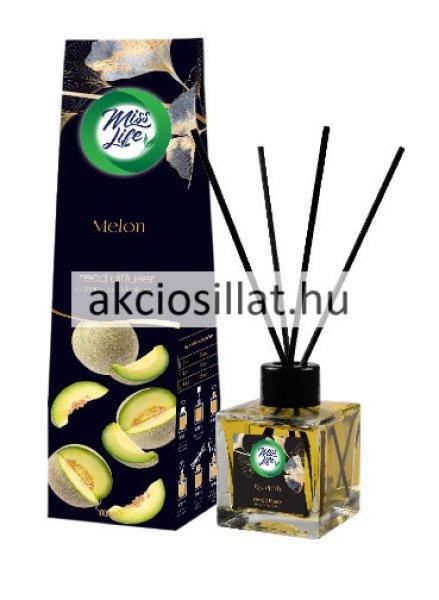 Miss Life Bamboo Pálcikás Légfrissítő Sárgadinnye illatú 100ml