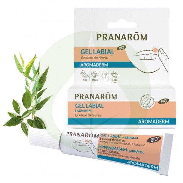 Aromaderm - Labiarom - Ajakherpesz kezelő gél - Bio - 5ml - Pranarom