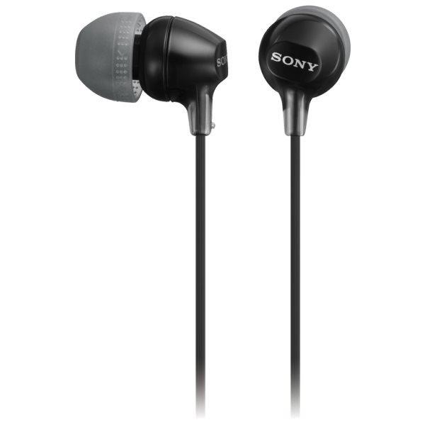 Sony MDR-EX15LP, Fekete