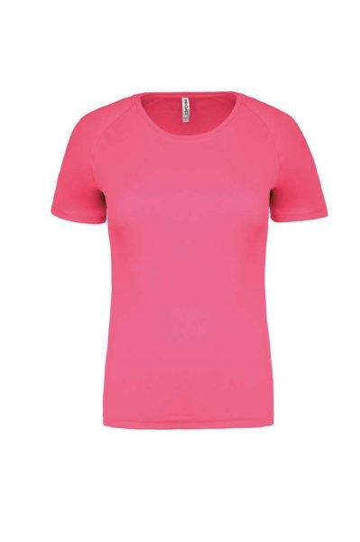 PA439 Női környakas raglános rövid ujjú sportpóló Proact, Fluorescent
Pink-XL