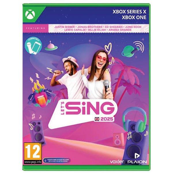 Let’s Sing 2025 mikrofon nélkül - XBOX Series X