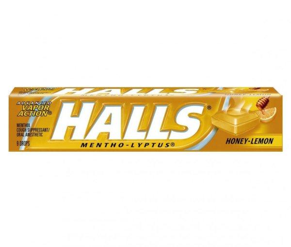 HALLS CUKORKA MÉZ-CITROM 33.5G