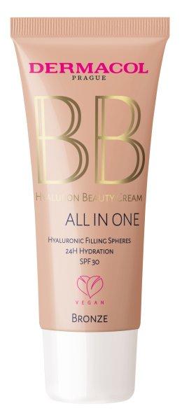 Dermacol BB hialuron krém All in One SPF 30 (Hyaluronic Cream) 30 ml Sand