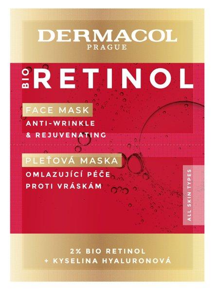 Dermacol Arcmaszk Bio Retinol (Face Mask) 2 x 8 ml