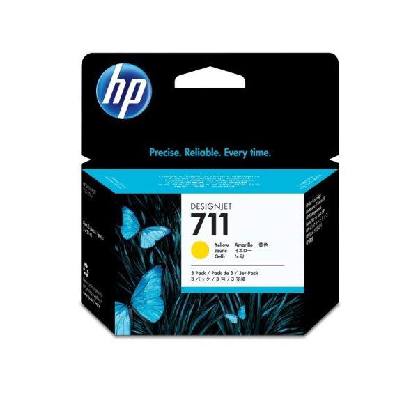 HP CZ136A HP711 Eredeti Sárga Plotter Tintapatron