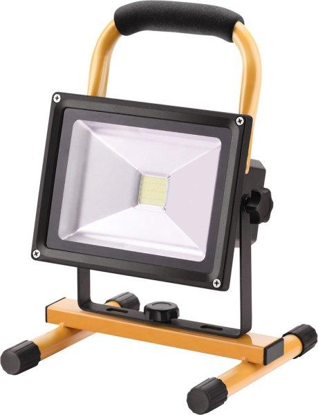 EXTOL LIGHT hordozható LED lámpa (reflektor), 10/20W; 1400 Lm, IP65, Li-ion
akkus, 4400 mAh, tölthető: 230V és 12V is, 1,5kg